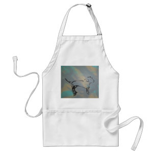 Abstract Dog Apron