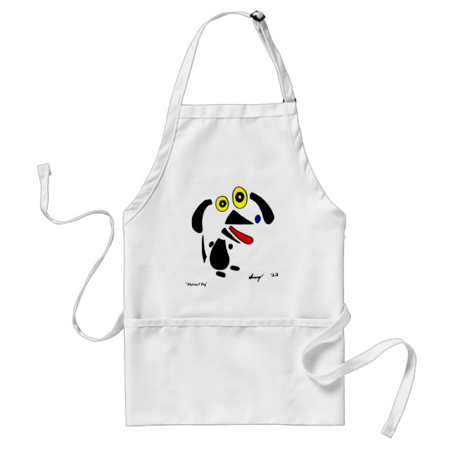 Abstract Dog Apron (Front)