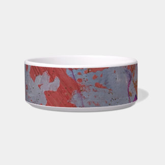 Abstract Dog Bowl