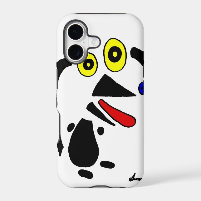 Abstract Dog iPhone 5 Case (Back)