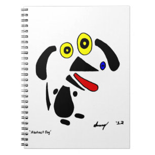 Abstract Dog Notebook