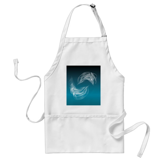 Abstract Dolphins at Play Standard Apron (Front)