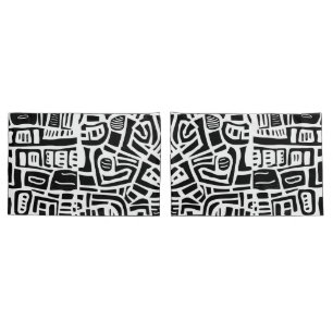 abstract doodle modern pillowcase