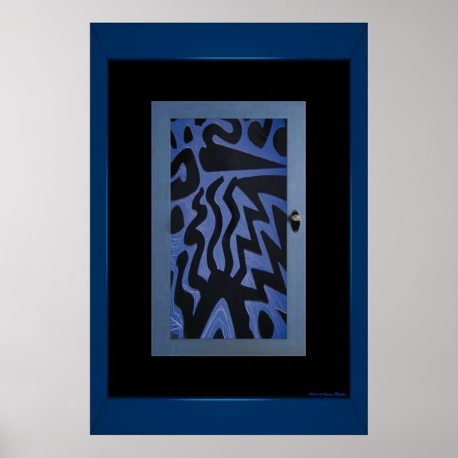 Abstract Door Print (Front)