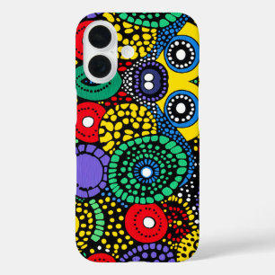 Abstract dot art 2 iPhone 16 case