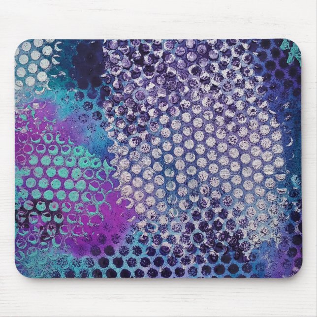 Abstract Dots Mouse Mat (Front)