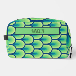 Abstract Drawing I Custom Name  Dopp Kit