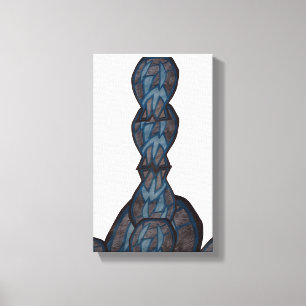 Abstract Dream Layers Canvas Print