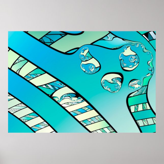 Abstract Dream Pattern Poster (Front)