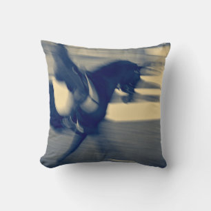 Abstract Dressage Cushion