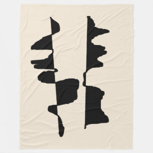 Abstract Dual Face Polar Blanket