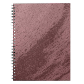 Abstract Dusty Rose Grunge Texture Notebook