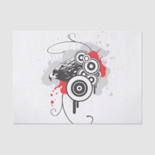 Abstract Eagle Tissue Paper