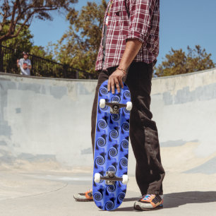 Abstract Eagle Wings Art Retro Pattern Skateboard