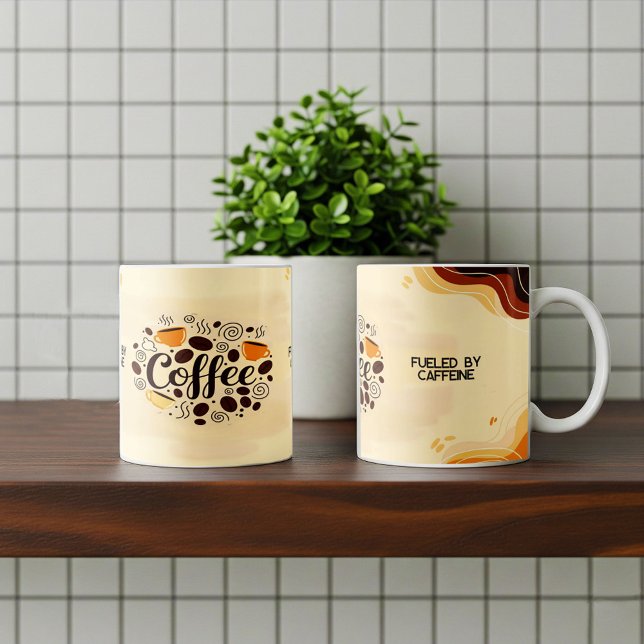 Abstract Earthy Coffee Mug Design (Creator Uploaded)
