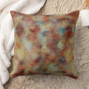 Abstract Echoes Cushion