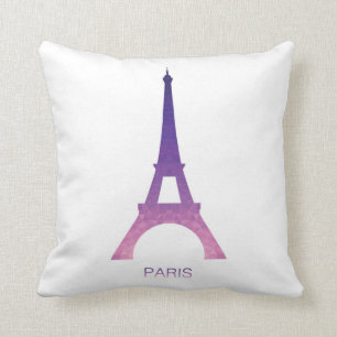 Abstract Eiffel Tower Cushion