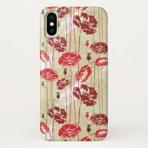 Abstract Elegance floral pattern 2 iPhone X Case