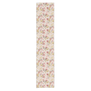 Abstract Elegance floral pattern 3 Short Table Runner