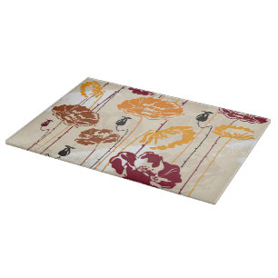 Abstract Elegance floral pattern 4 Cutting Board