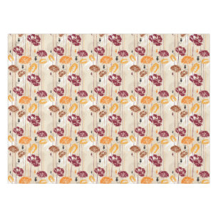 Abstract Elegance floral pattern 4 Tablecloth