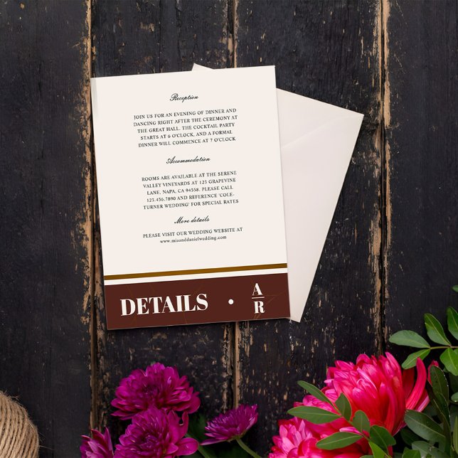 Abstract Elegance Golden Frame Details Enclosure Card (Creator Uploaded)