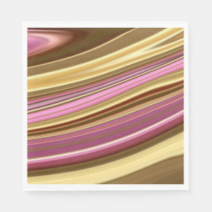 Abstract elegant fluid liquid marble flow texture napkin