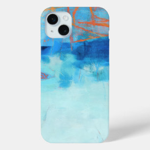 Abstract Elegant mixed Colourful painting pattern iPhone 15 Mini Case