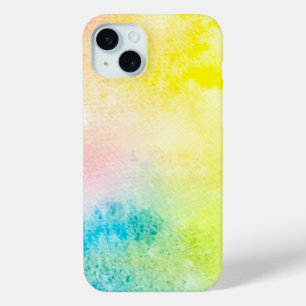 Abstract Elegant mixed Colourful painting pattern iPhone 15 Mini Case