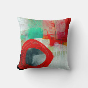 Abstract Elegant mixed Colourful painting pattern Cushion