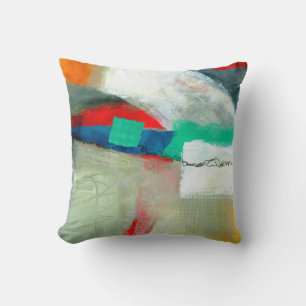 Abstract Elegant mixed Colourful painting pattern Cushion