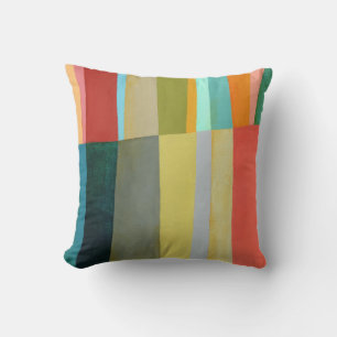 Abstract Elegant mixed Colourful painting pattern Cushion