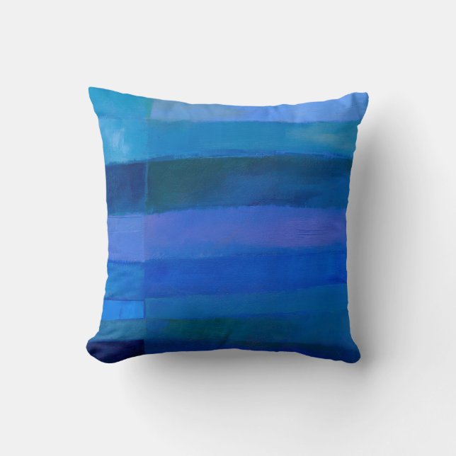 Abstract Elegant mixed Colourful painting pattern  Cushion (Front)