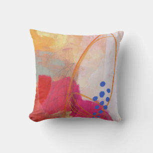 Abstract Elegant mixed Colourful painting pattern Cushion