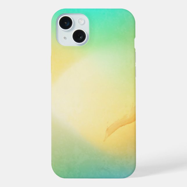 Abstract Elegant mixed Colourful painting pattern  iPhone Case (Back)