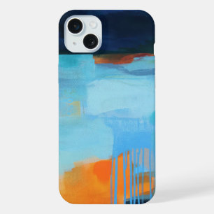 Abstract Elegant mixed Colourful painting pattern iPhone 15 Plus Case