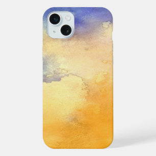 Abstract Elegant mixed Colourful painting pattern iPhone 15 Plus Case