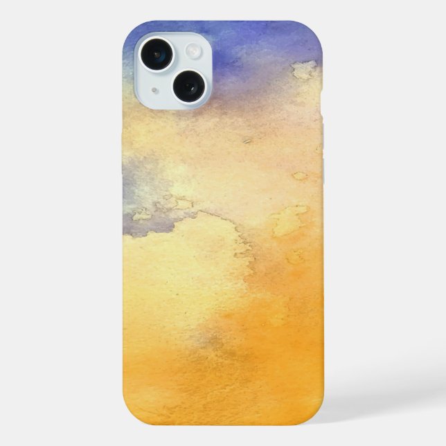 Abstract Elegant mixed Colourful painting pattern  iPhone Case (Back)