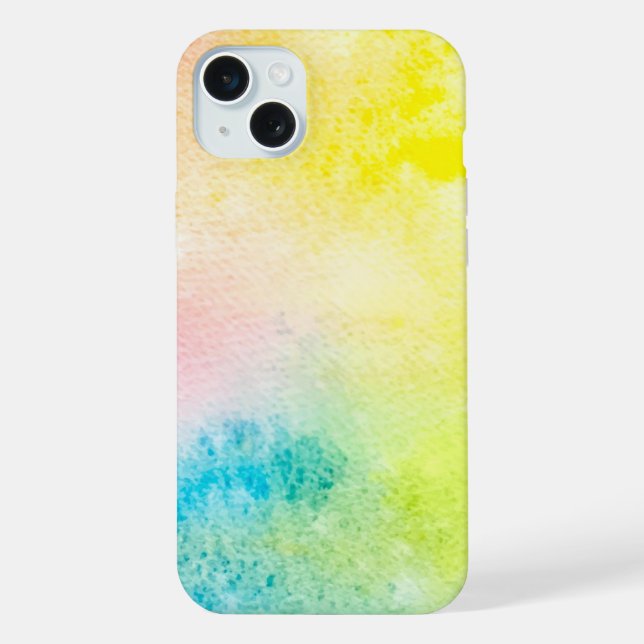 Abstract Elegant mixed Colourful painting pattern  iPhone Case (Back)
