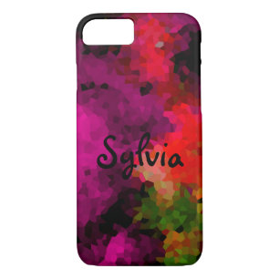 Abstract, elegant, mosaic, mosaic pattern, crystal iPhone 8/7 case