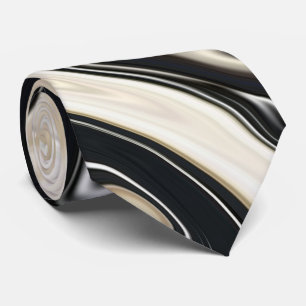 Abstract elegant retro colours digital fluid tie