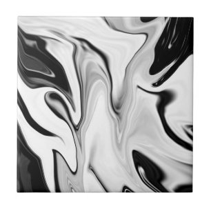 Abstract elegant retro colours digital fluid  tile