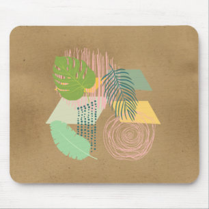 Abstract Elements of Nature Mouse Mat