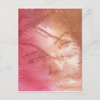Abstract emotion postcard