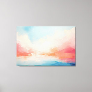 Abstract Emotional Landscape Canvas Print