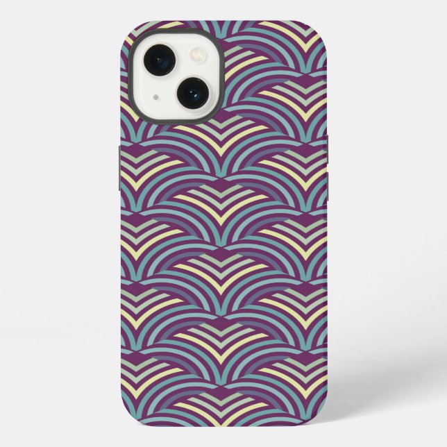 Abstract ethnic background iPhone case (Back)
