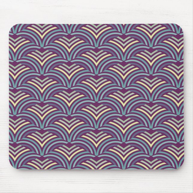 Abstract ethnic background mouse mat (Front)