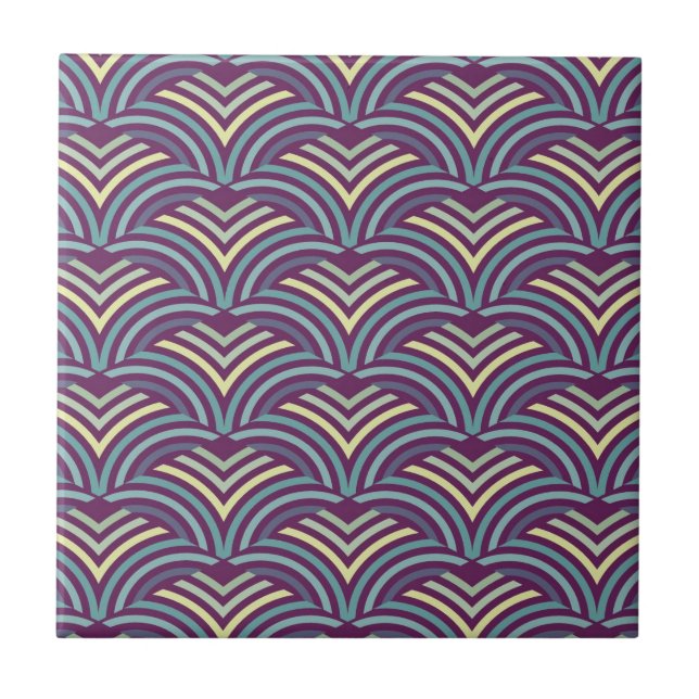 Abstract ethnic background tile (Front)