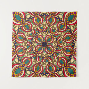 Abstract Ethnic Ornate Backgroundabstract,antique, Tapestry