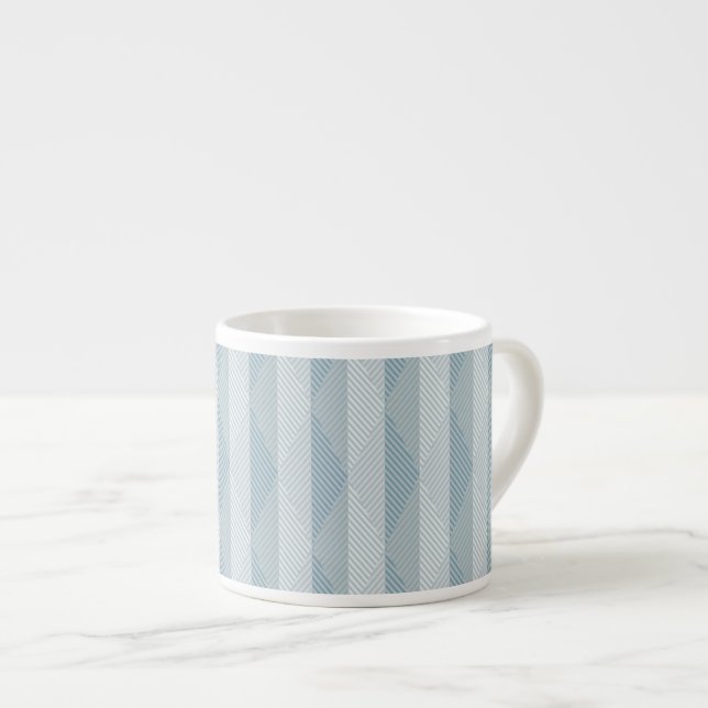 Abstract ethnic vector background espresso cup (Front Right)